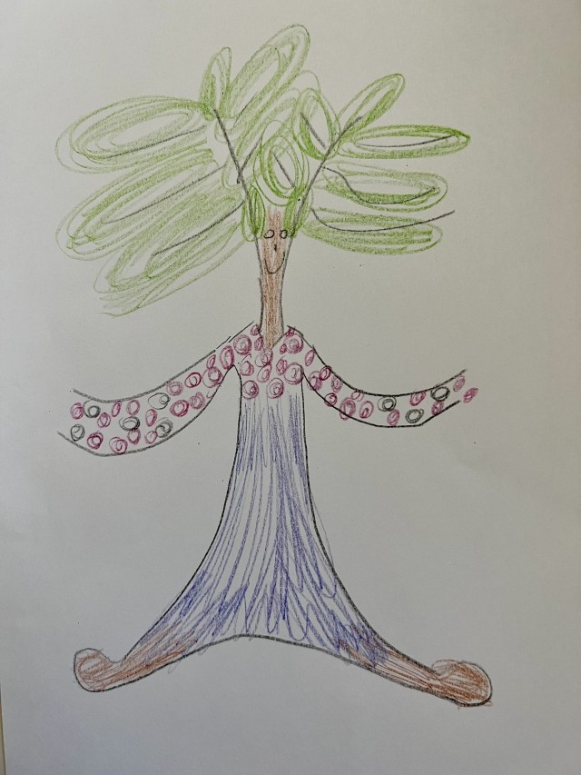 An image of artwork created for the Love Your Tree campaign