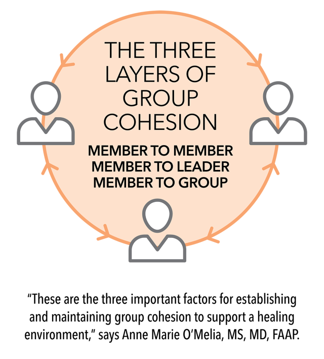 Three layers of group cohesion image