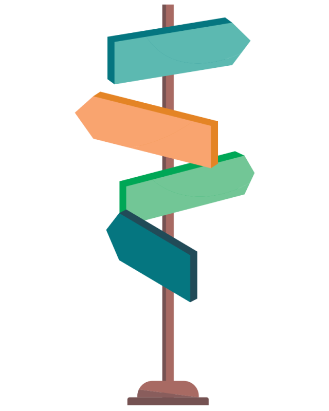directional sign