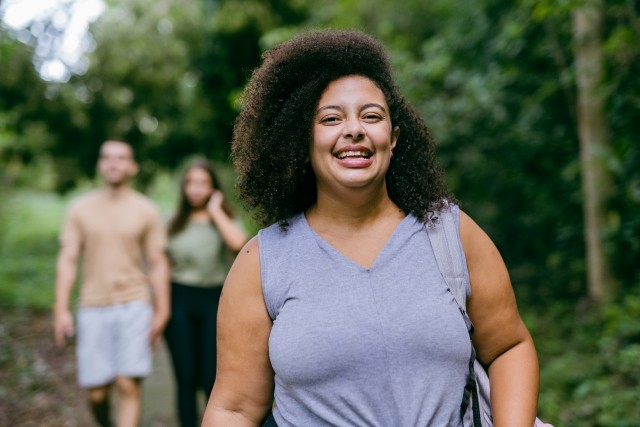 Woman walking