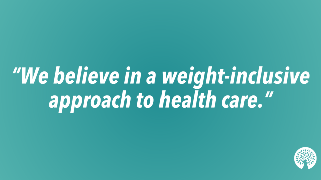 weight inclusive care